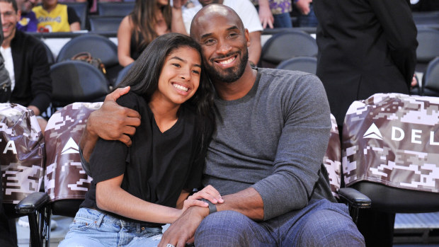 Kobe Bryant and his daughter Gianna Bryant 