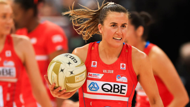 Maddy Proud, co-captain of the Swifts.