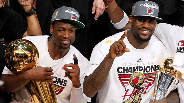 LeBron James Dwyane Wade