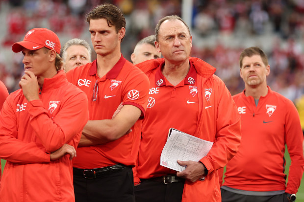 John Longmire post grand final loss.
