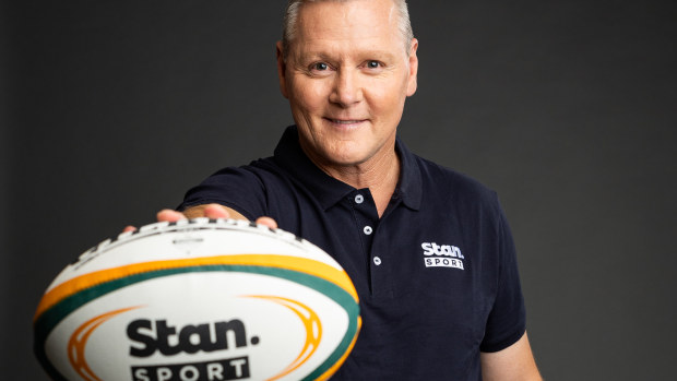 Wallabies great Matt Burke.