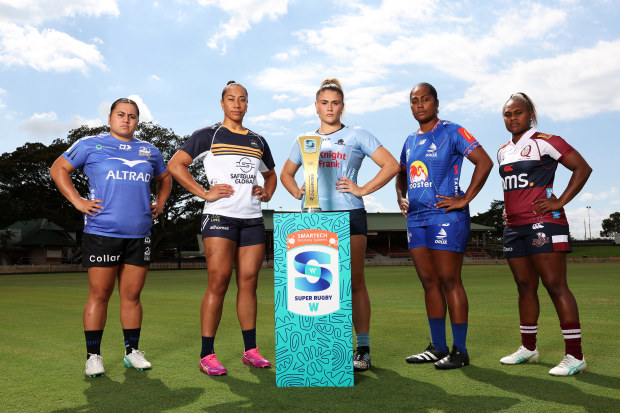 The 2025 Super Rugby Women's season launch at North Sydney Oval.