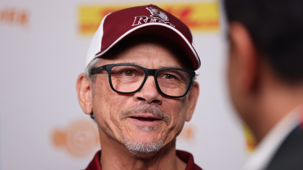 Reds coach Les Kiss at FMG Stadium Waikato.