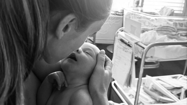 Becky Cummins Pat Cummins newborn