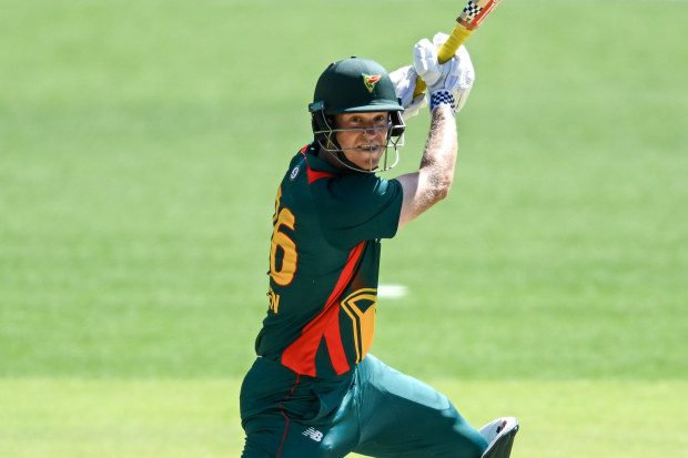 Mitch Owen hitting a blistering innings.