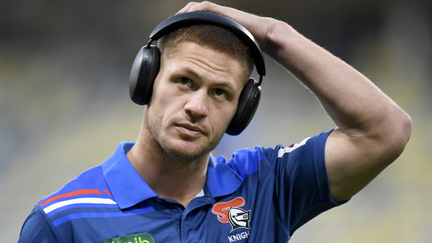 Kalyn Ponga ahead of the Knights' elimination final against the Cowboys in Townsville.