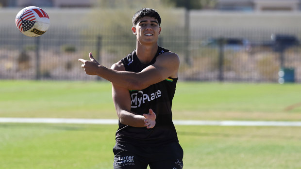 Blaize Talagi of the Panthers.