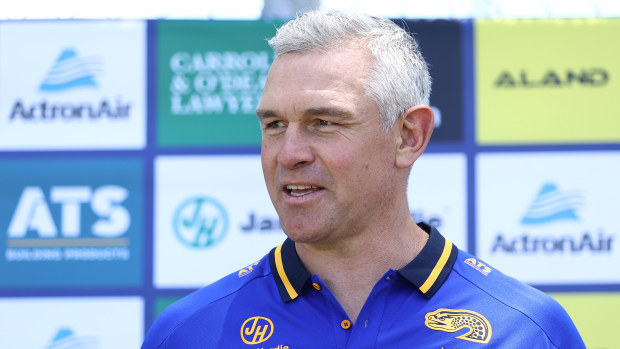New head coach of the Parramatta Eels, Jason Ryles.