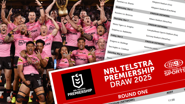 The NRL draw for 2025 has been unveiled.