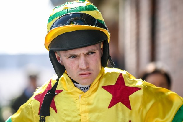 Michael O'Sullivan before the Cawley Furniture Novice Handicap Hurdle.