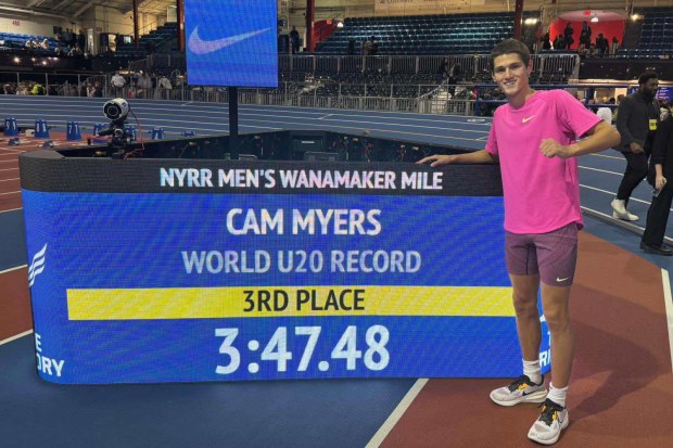 Cameron Myers in New York City.