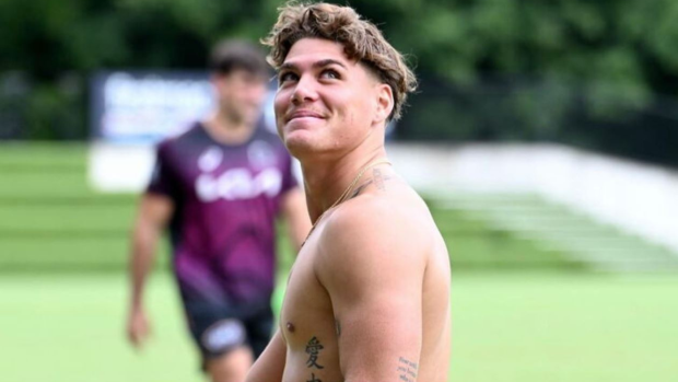 Brisbane Broncos shirtless training ban coach Maguire Today Show December 6, 2024 Reece Walsh