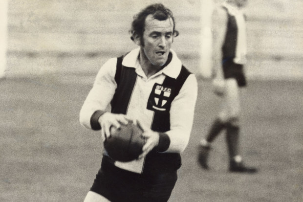 St Kilda Footballer Ian Stewart 1970