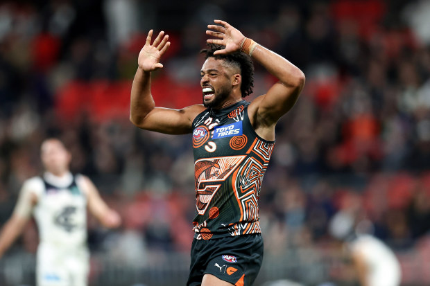 Connor Idun of the Giants.