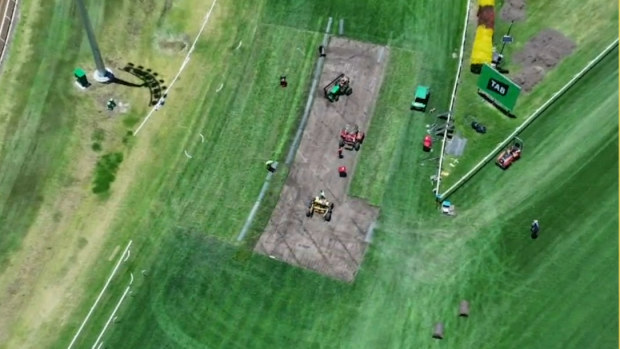 Racing Queensland CEO Jason Scott discusses the Gold Coast turf mystery.