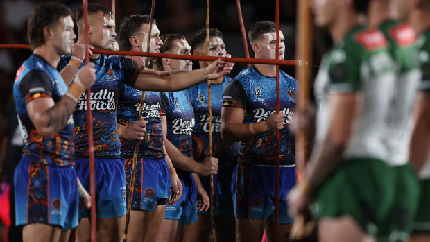 Indigenous and Maori players face off.