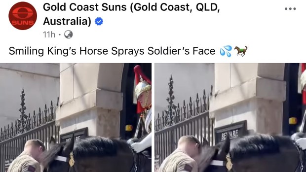 Gold Coast Suns Facebook account has been hacked.