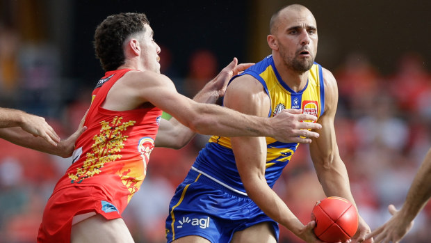 Dom Sheed of the Eagles.