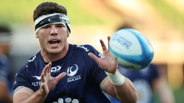 Carlo Tizzano of the Force warms up.