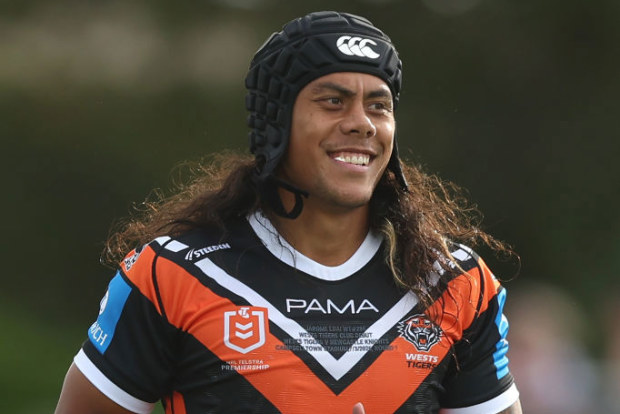 Jarome Luai of the Wests Tigers.