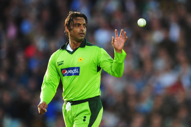 Shoaib Akhtar, one of the fastest bowlers in cricket history, captured in 2010.