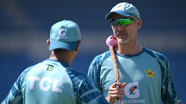 Aussie cricket legend and current Pakistan coach Jason Gillespie.