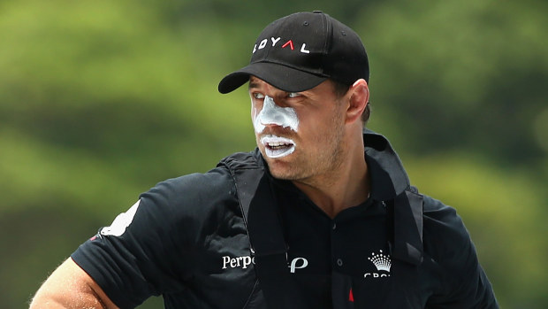 Phil Waugh on board Perpetual Loyal during the 2015 Sydney to Hobart.