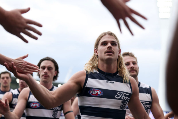 Bailey Smith of the Cats.