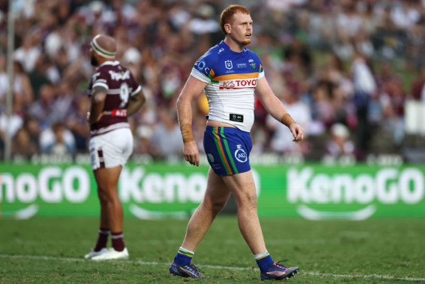 Corey Horsburgh heads off to the sin bin.