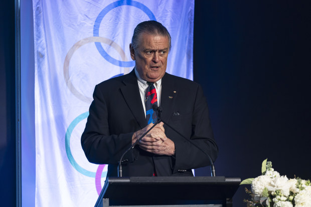 Rod McGeoch, the leader of the successful Sydney 2000 bid, pictured in 2024.