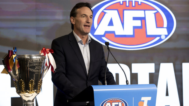 AFL chief Andrew Dillon.
