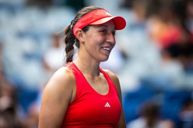 Jessica Pegula of the United States at the 2025 Australian Open.