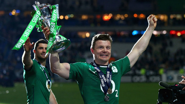Ireland's Brian O'Driscoll at Stade de France.
