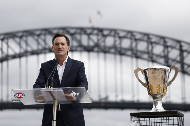 AFL chief executive Andrew Dillon.