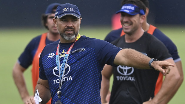 Cowboys coach Todd Payten.