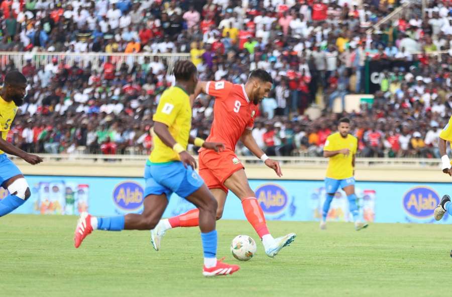 John Ayunga in action for Kenya