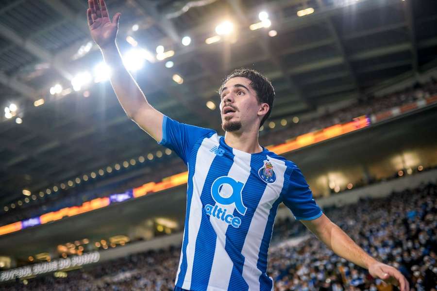 Vitinha made a total of 59 appearances for FC Porto's first team