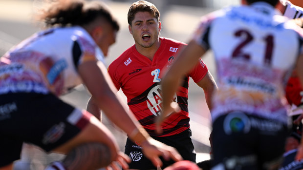 James O'Connor of the Crusaders looks on in Christchurch.