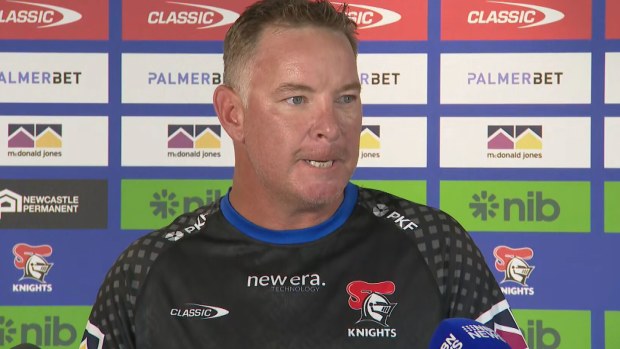 Knights coach Adam O'Brien.