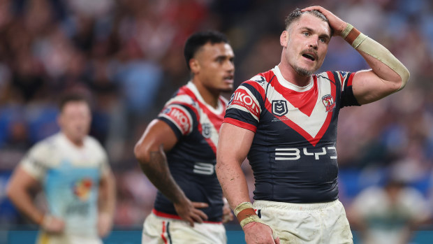 Angus Crichton of the Roosters.