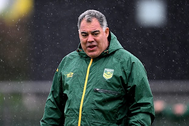 Kangaroos coach Mal Meninga.