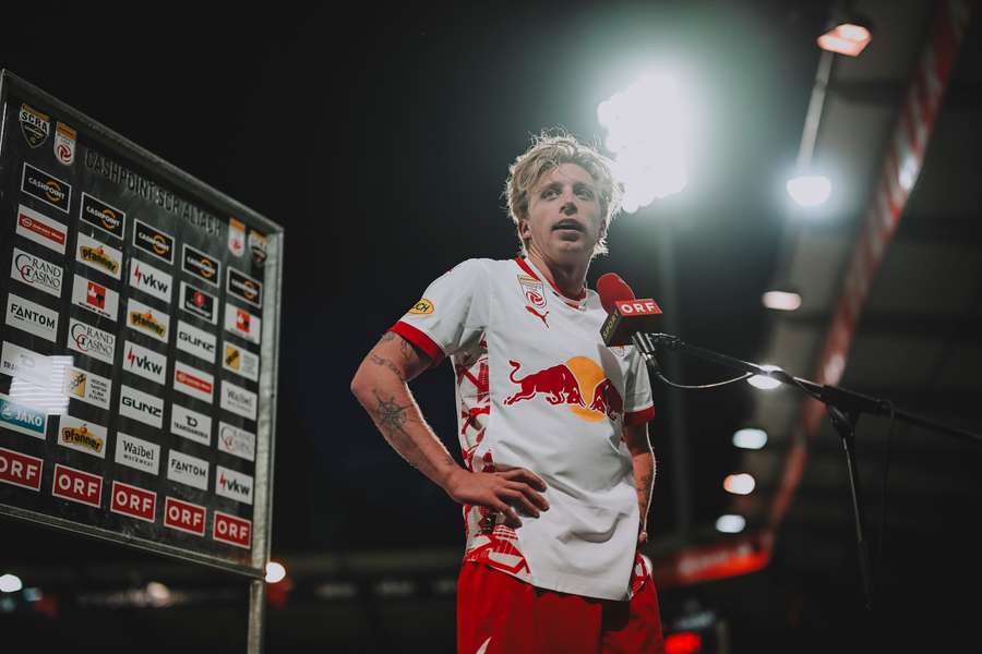 Mads Bidstrup joined RB Salzburg in the summer of 2023