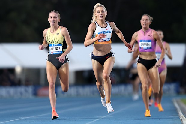 From left: Sarah Billings, Jessica Hull and Georgia Griffith.