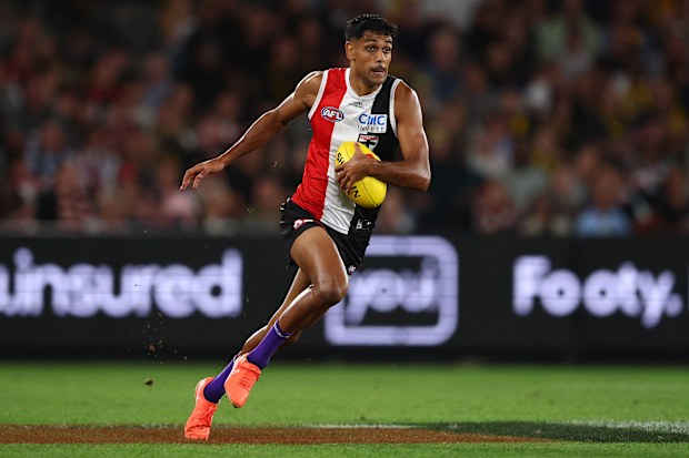 Nasiah Wanganeen-Milera of the Saints.