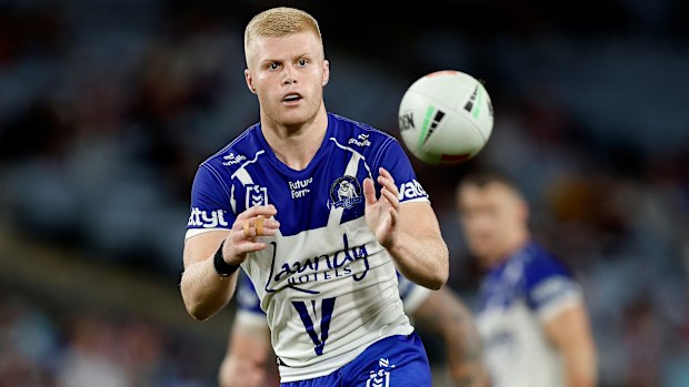 Bailey Hayward of the Bulldogs.