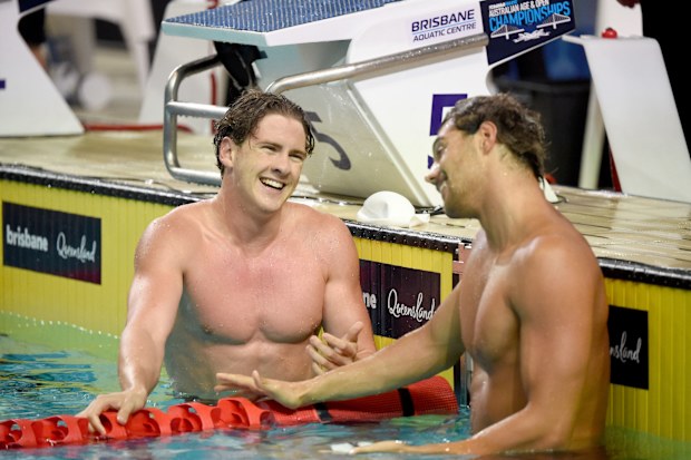 Jamie Jack (left) and Thomas Ceccon.