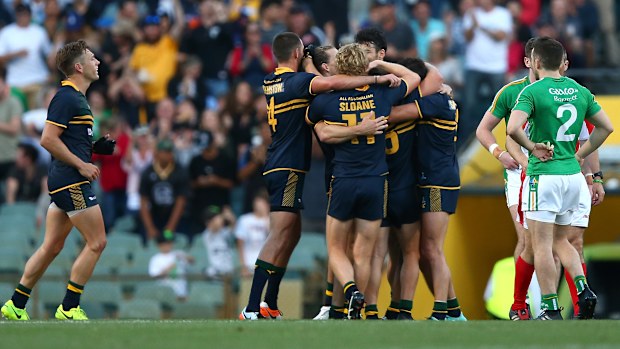 2017's International Rules Series between Australia and Ireland in Perth