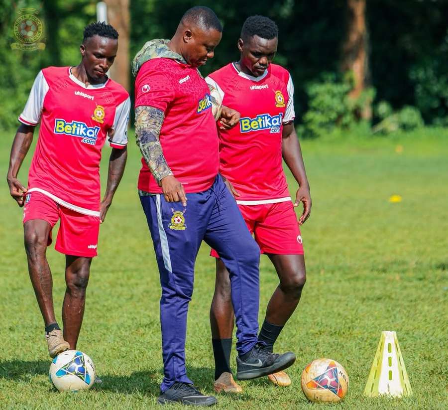 Kenya Police coach Etienne Ndayiragije