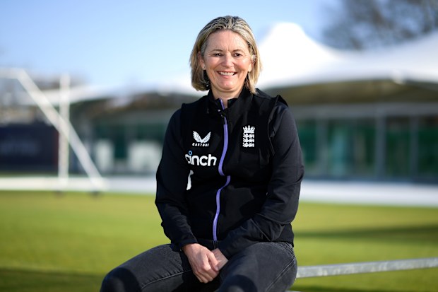 New England women's coach Charlotte Edwards.