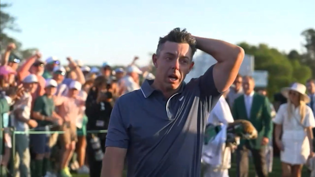 Rory McIlroy can't quite believe it.